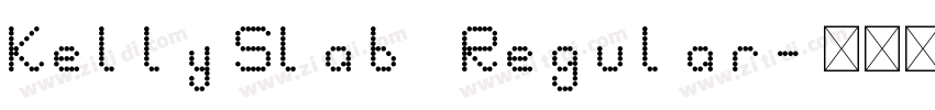 KellySlab Regular字体转换